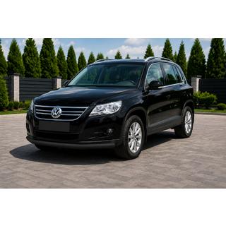 Přední ochranný rám ST008 Black (nerez) Volkswagen Tiguan 2007–2016