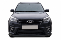 Chery Tiggo 3 2005– Přední ochranný rám ST008 Black (nerez) fotografie 1