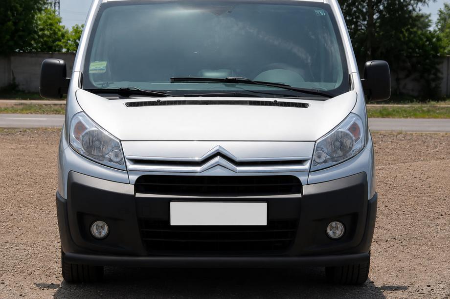 Citroen Jumpy 2007–2017 Přední ochranný rám ST008 Black (nerez) Image