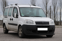 Fiat Doblo I 2001–2005 Přední ochranný rám ST008 Black (nerez) fotografie 3