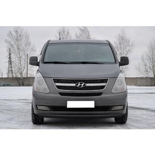 Přední ochranný rám ST008 Black (nerez) Hyundai H300, H1, Starex 2008–2020 fotografie 1