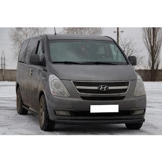 Přední ochranný rám ST008 Black (nerez) Hyundai H300, H1, Starex 2008–2020 fotografie 2