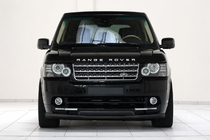 Range Rover III L322 2002–2012 Přední ochranný rám ST008 Black (nerez) fotografie 1