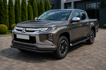 Fiat Fullback 2016– Přední ochranný rám ST008 Black (nerez) fotografie 2