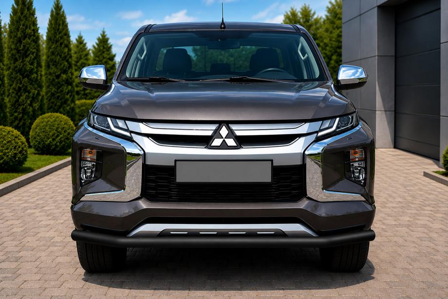Fiat Fullback 2016– Přední ochranný rám ST008 Black (nerez) Image