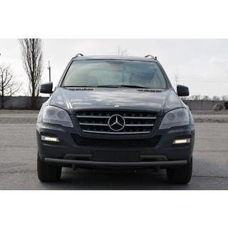 Přední ochranný rám ST008 Black (nerez) Mercedes ML W164 2005–2011 fotografie 1