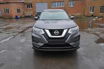 Nissan X-trail T32/Rogue 2014–2021 Přední ochranný rám ST008 Black (nerez) fotografie 3