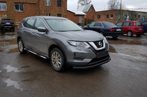 Nissan X-trail T32/Rogue 2014–2021 Přední ochranný rám ST008 Black (nerez) fotografie 4