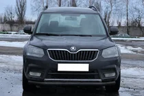 Skoda Yeti 2009–2017 Přední ochranný rám ST008 Black (nerez) fotografie 1