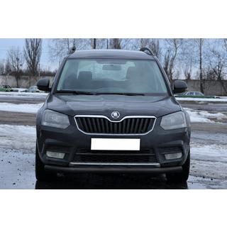 Přední ochranný rám ST008 Black (nerez) Skoda Yeti 2009–2017 fotografie 1