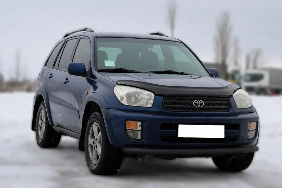 Toyota Rav 4 2001–2005 Přední ochranný rám ST008 Black (nerez) Fotografie 2