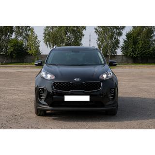 Přední ochranný rám ST008 Black (nerez) Kia Sportage 2015–2021 fotografie 3