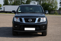 Nissan Pathfinder R51 2005–2014 Přední ochranný rám ST008-1 Black (nerez) fotografie 3