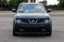 Nissan Juke 2010–2019 Přední ochranný rám ST008-2 Black (nerez) fotografie 3