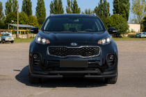 Kia Sportage 2015–2021 Přední ochranný rám ST009 Black (nerez) fotografie 3