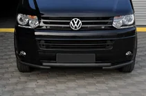Volkswagen T5 2010–2015 Přední ochranný rám ST009 Greyder Black (nerez) fotografie 1