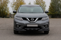 Nissan X-trail T32/Rogue 2014–2021 Přední ochranný rám ST009-15 Black (nerez) fotografie 1