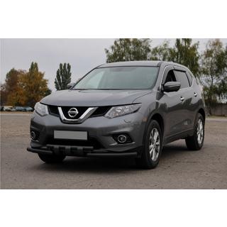 Přední ochranný rám ST009-15 Black (nerez) Nissan X-trail T32/Rogue 2014–2021 fotografie 2