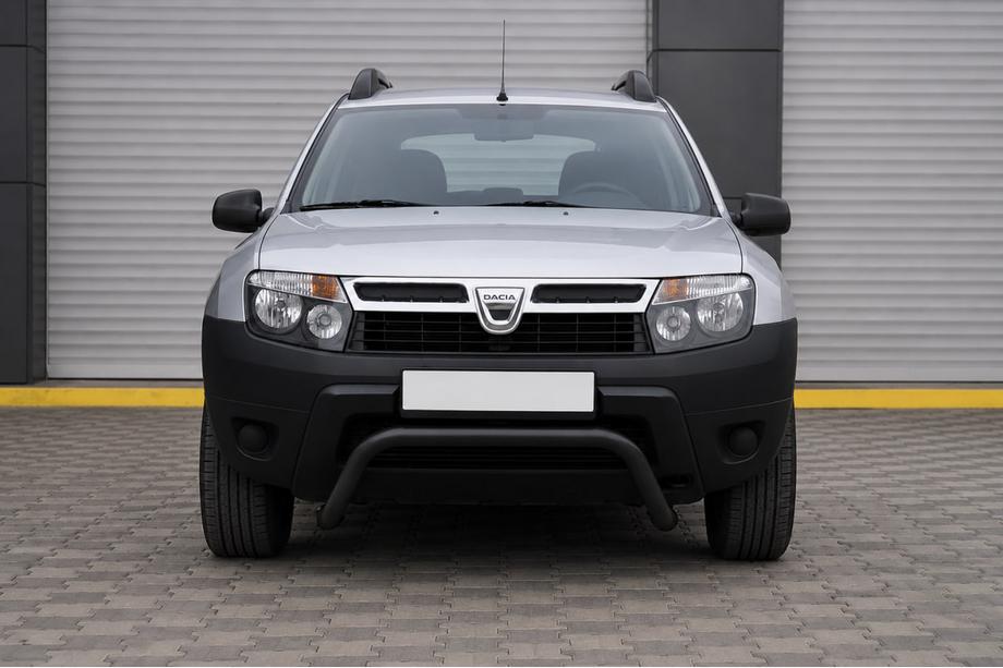 Dacia Duster 2008–2018 Přední ochranný rám ST011 Black (nerez) Fotografie 4