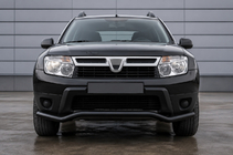 Dacia Duster 2008–2018 Přední ochranný rám ST012 Black (nerez) fotografie 1