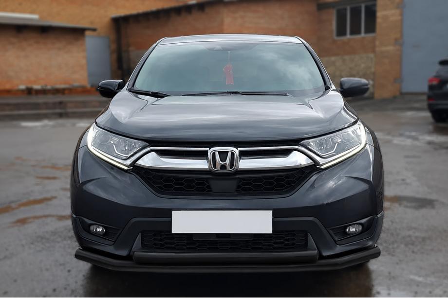 Honda CRV 2017–2022 Přední ochranný rám ST014 Black (2016-2019, nerez) Image