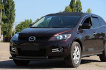Mazda CX-7 2006–2012 Přední ochranný rám ST014 Black (nerez) fotografie 1