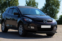 Mazda CX-7 2006–2012 Přední ochranný rám ST014 Black (nerez) fotografie 3