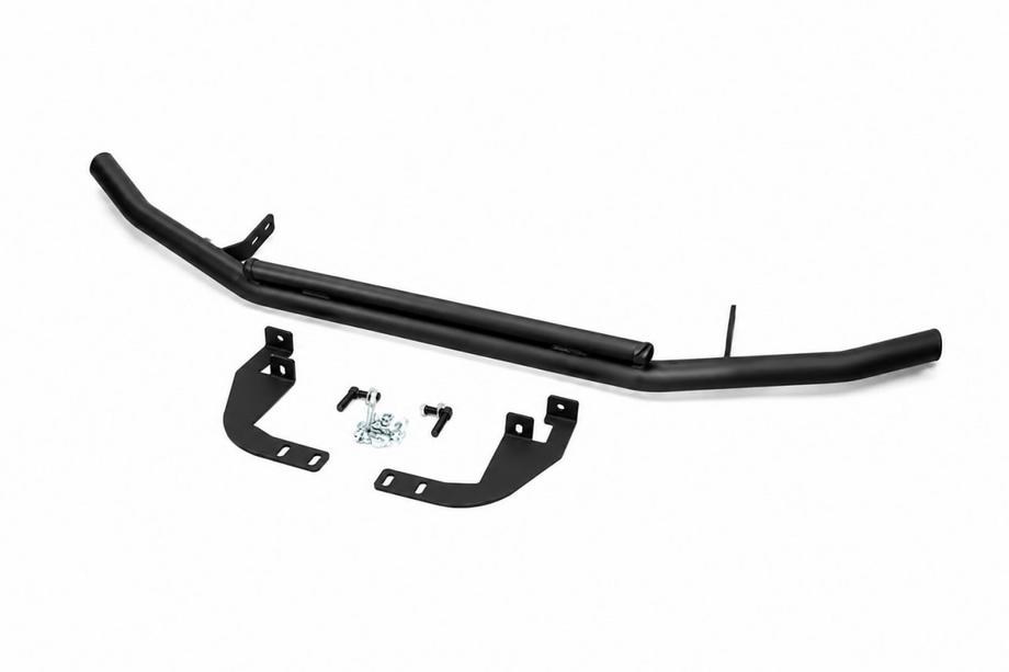 Mitsubishi Pajero Sport 2008–2015 Přední ochranný rám ST014 Black (nerez) Image