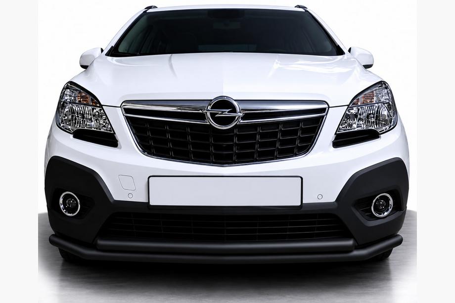 Opel Mokka 2012–2021 Přední ochranný rám ST014 Black (nerez) Image