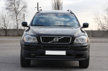 Volvo XC90 2002–2014 Přední ochranný rám ST014 Black (nerez) fotografie 1