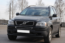 Volvo XC90 2002–2014 Přední ochranný rám ST014 Black (nerez) fotografie 2