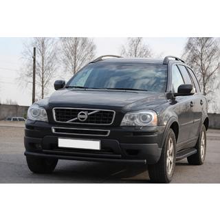 Přední ochranný rám ST014 Black (nerez) Volvo XC90 2002–2014 fotografie 2