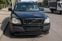 Volvo XC90 2002–2014 Přední ochranný rám ST014-2 Black (nerez) fotografie 2