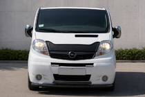 Renault Trafic 2001–2015 Přední ochranný rám ST014/2 Black (nerez.) fotografie 1