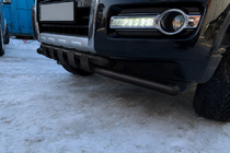 Mitsubishi Pajero Wagon IV 2006–2021 Přední ochranný rám ST015 Black (nerez) fotografie 3