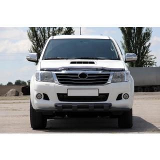 Přední ochranný rám ST015 Black (nerez) Toyota Hilux 2006–2015 fotografie 1