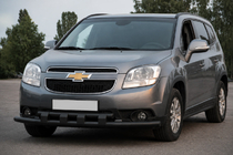Chevrolet Orlando 2010–2018 Přední ochranný rám ST015 Black (nerez) fotografie 3
