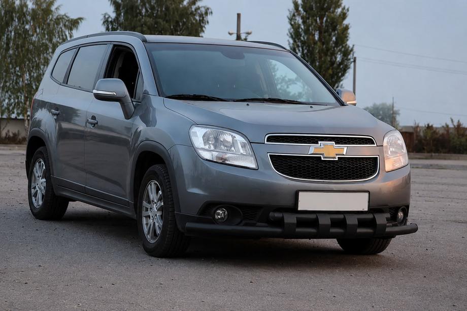 Chevrolet Orlando 2010–2018 Přední ochranný rám ST015 Black (nerez) Image