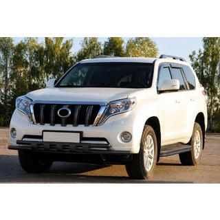 Přední ochranný rám ST015 Black (nerez) Toyota Land Cruiser Prado 150 2009–2023 fotografie 2