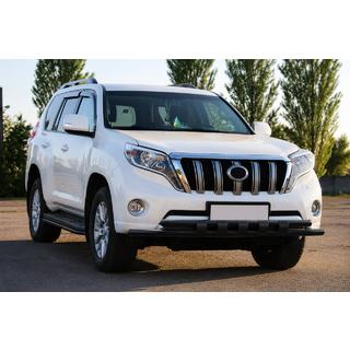 Přední ochranný rám ST015 Black (nerez) Toyota Land Cruiser Prado 150 2009–2023 fotografie 3