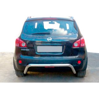 Zadní ochranný rám AK007 (nerez) Nissan Qashqai 2010–2014 fotografie 1