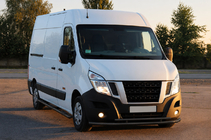 Renault Master 2011–2023 Přední ochranný rám ST016 Black (nerez) fotografie 1