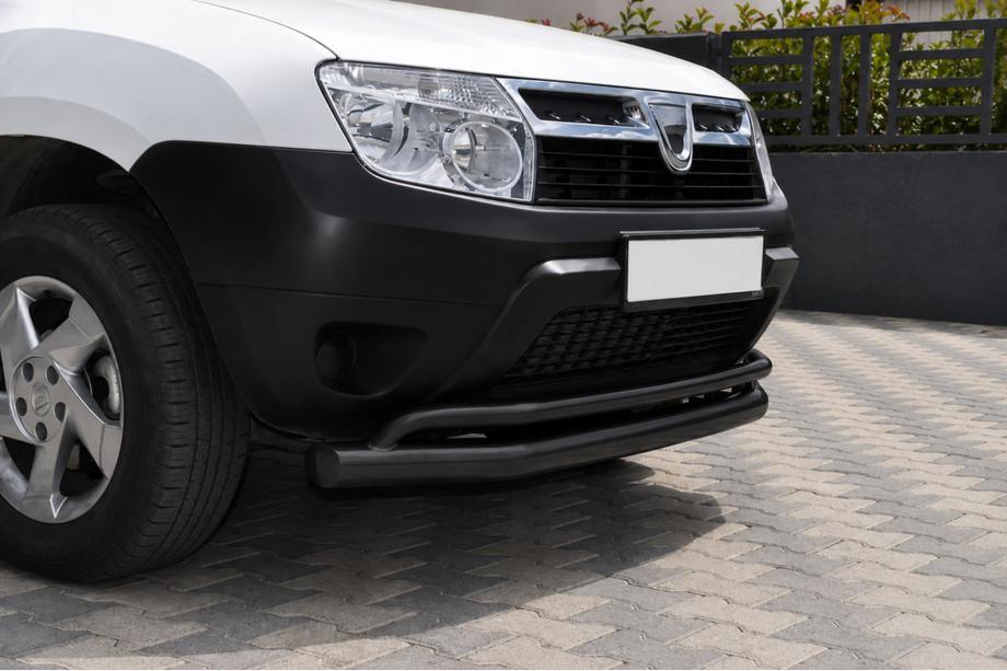 Dacia Duster 2008–2018 Přední ochranný rám ST017 Black (nerez) Fotografie 2