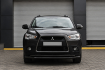 Mitsubishi ASX 2010–2023 Přední ochranný rám ST017 Black (nerez) fotografie 1
