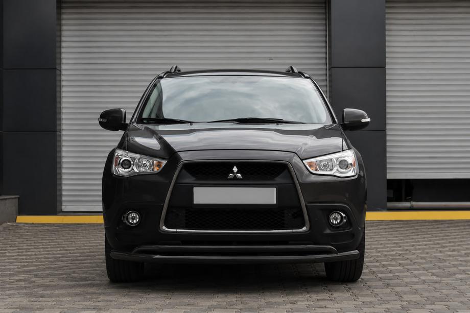 Mitsubishi ASX 2010–2023 Přední ochranný rám ST017 Black (nerez) Image