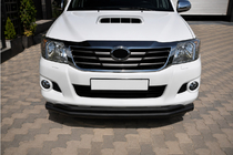Toyota Hilux 2006–2015 Přední ochranný rám ST017 Black (nerez) fotografie 1