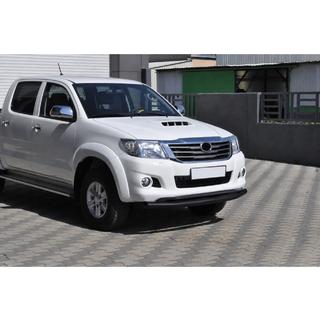 Přední ochranný rám ST017 Black (nerez) Toyota Hilux 2006–2015 fotografie 2