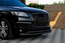 Audi Q7 2005–2015 Přední ochranný rám ST017 Black (nerez) fotografie 3