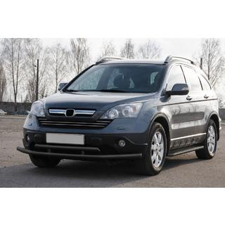 Přední ochranný rám ST018 Black (nerez) Honda CRV 2007–2011 fotografie 2