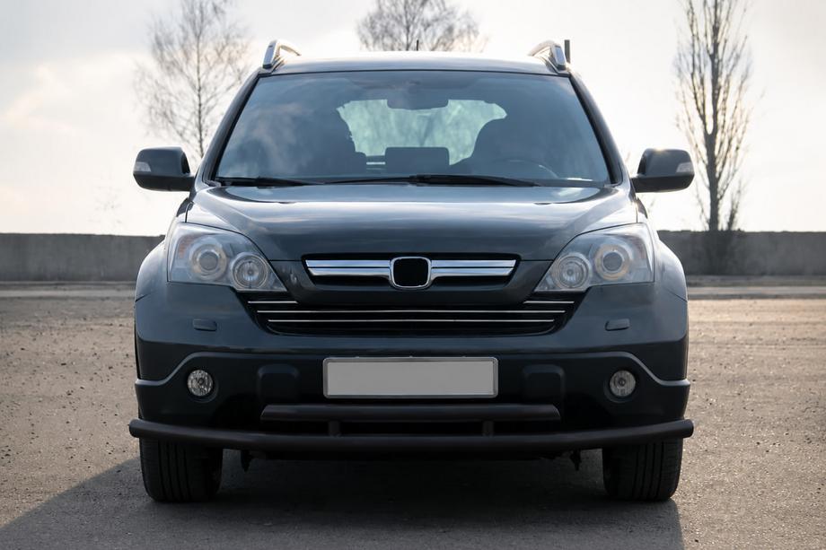 Honda CRV 2007–2011 Přední ochranný rám ST018 Black (nerez) Image
